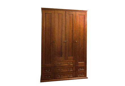 Wardrobe with 3 doors, 4 doors with drawers, фото - 4